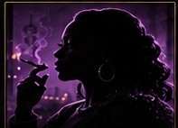 Silhouette portrait of Keisha Guidry